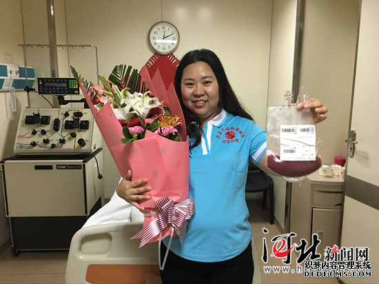 秦皇島中醫(yī)院護(hù)士長(zhǎng)杜飛成功捐髓